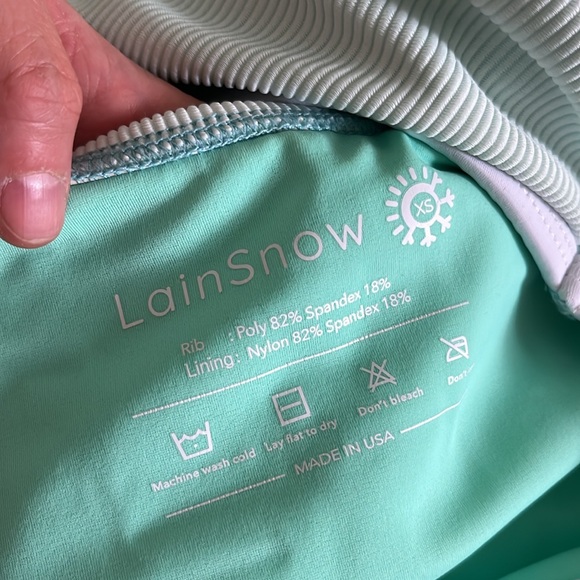 XS Lainsnow Ocean Isle One Piece Mint - Picture 4 of 5